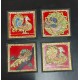 4x4 paintings- Set 3